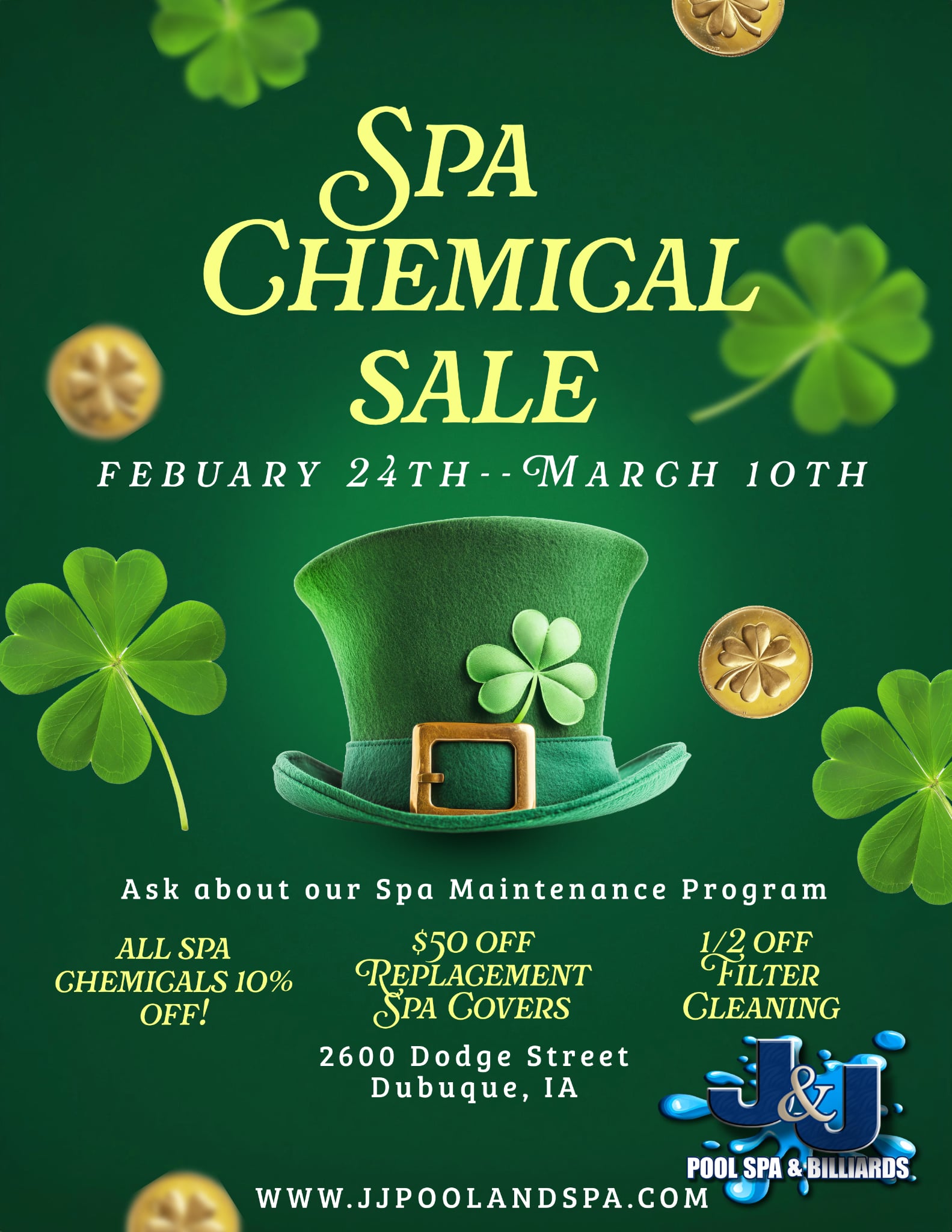 Spa Chemical Sale